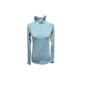 Nike pro dri fit blue turtleneck sweater, size medium